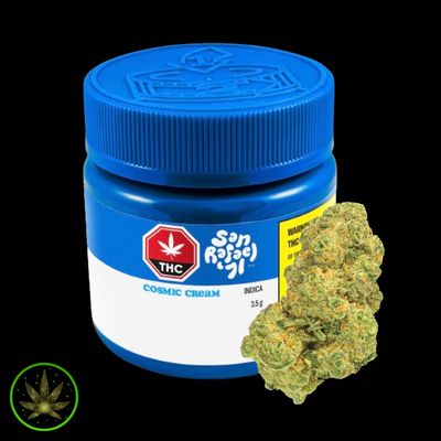 Cosmic Cream, San Rafael 71 (3.5g) Dried Flower