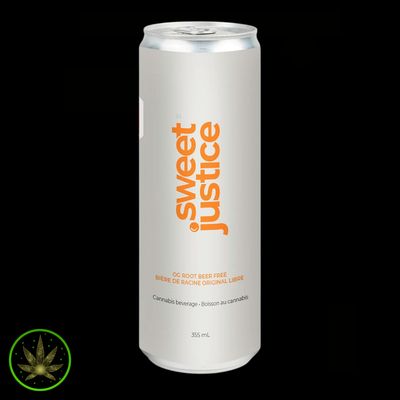 OG Rootbeer Free (10THC:10CBG), Sweet Justice (355ml) Soda