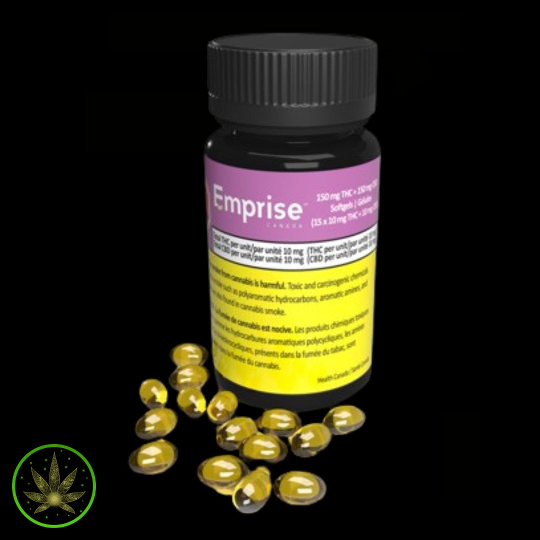 THC:CBD 10:10mg, Emprise Canada (15/pk) Softgels