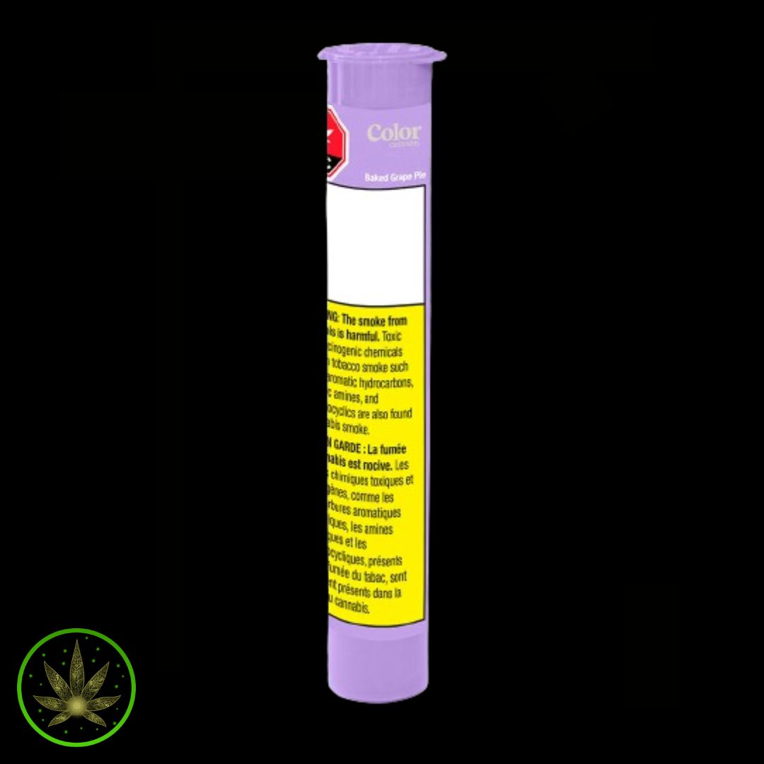 Baked Grape Pie, Color Cannabis (2x0.35g) Pre-Rolls