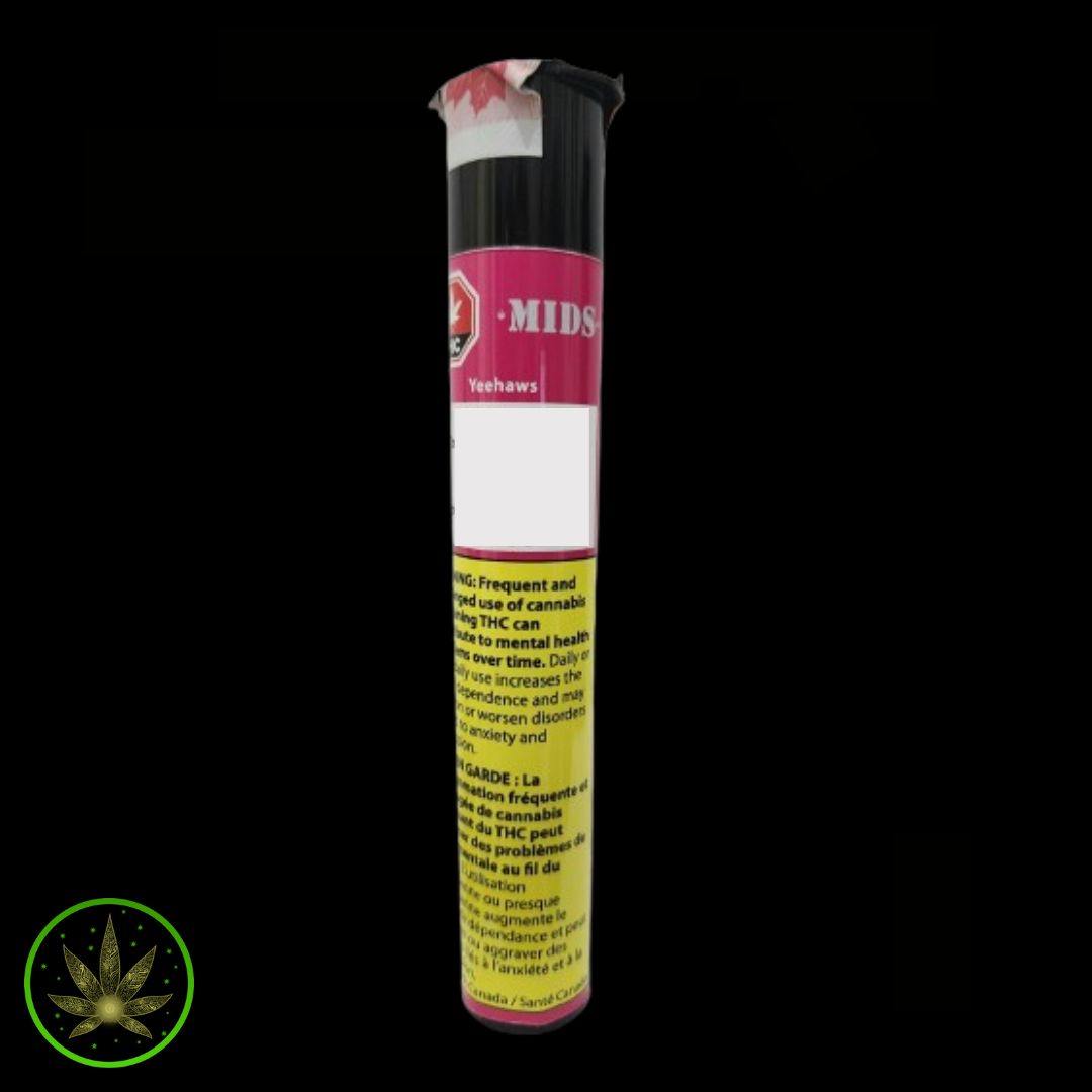 Yeehaws, MIDS (1x0.5g) Pre-Roll