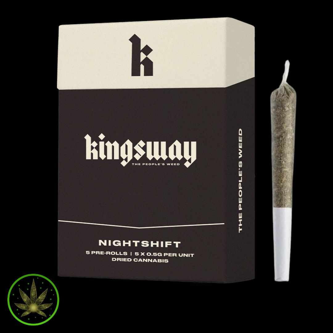 Nightshift High, Kingsway (5x0.5g) Pre-Rolls