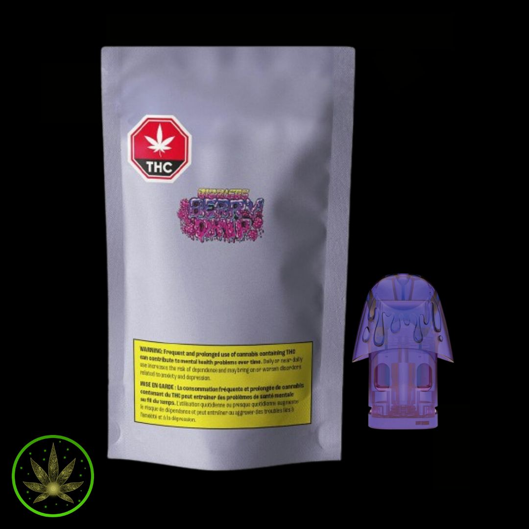 Berry Drip, RIZZLERS (0.95g) Vape Pod
