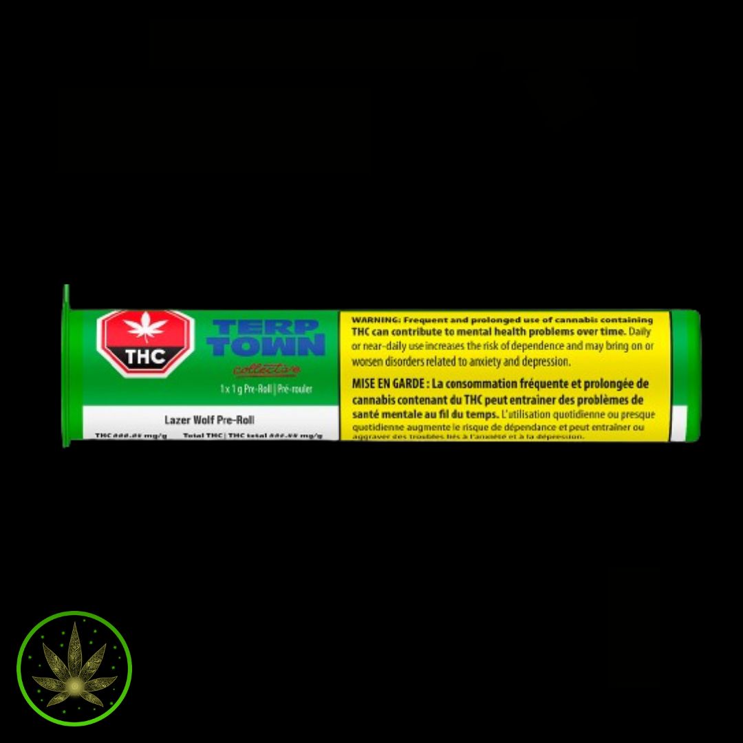 Lazer Wolf, Terp Town Collective (1x1g) Pre-Roll