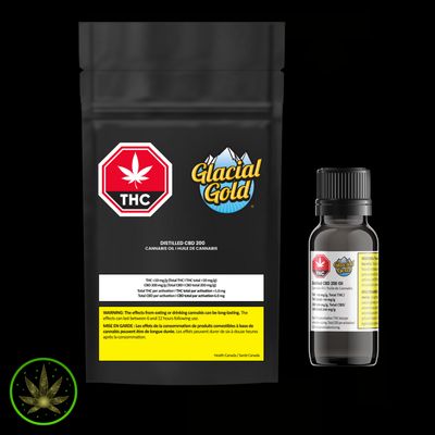 Max Strength CBD200mg, Glacial Gold (28.5g) Oil