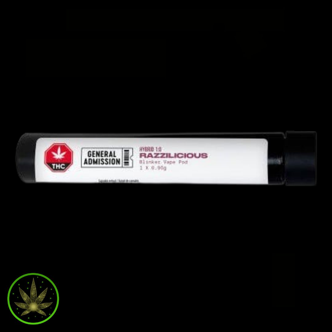 Razzilicious, General Admission (0.95g) Blinker Vape Pod