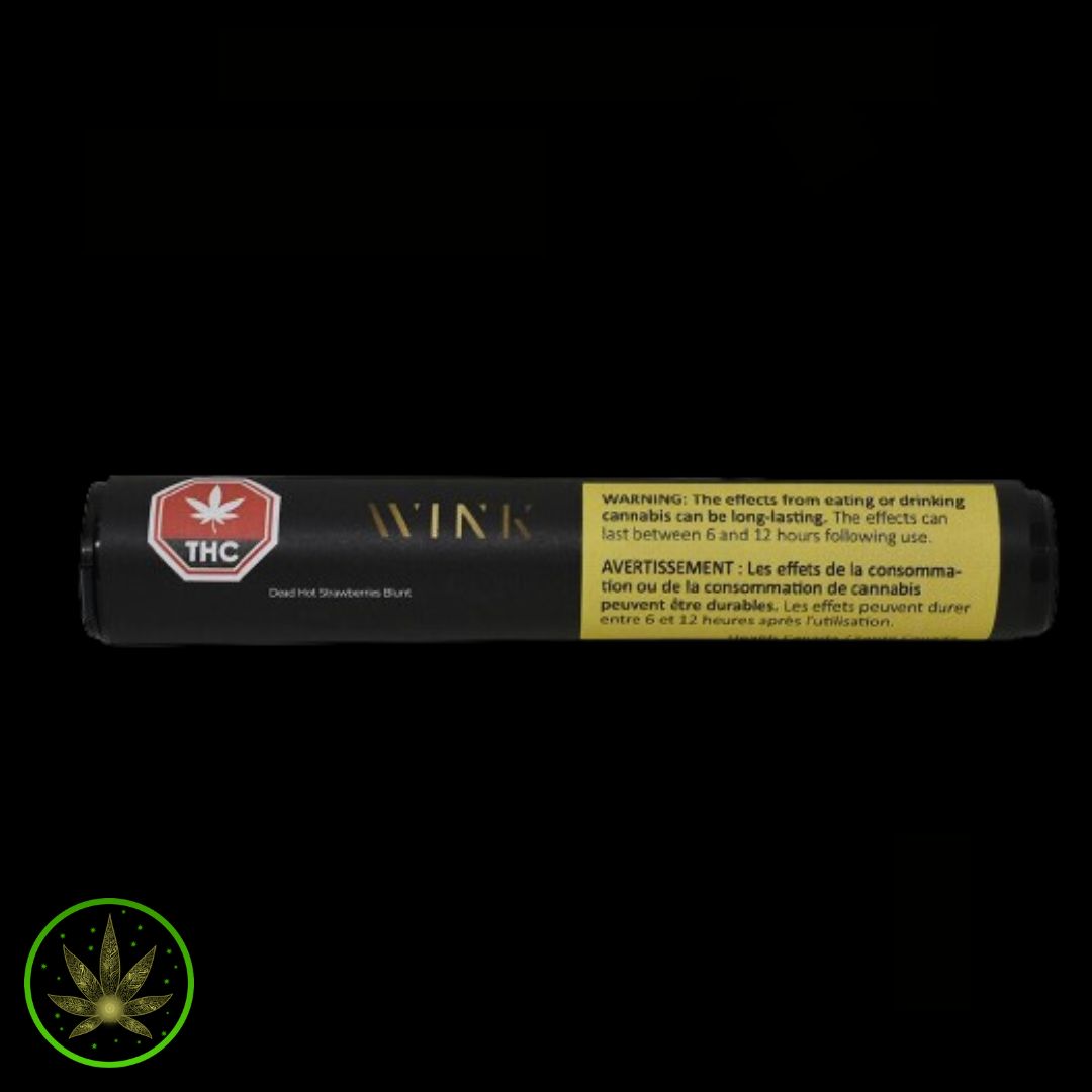 Dead Hot Strawberries, WINK (1x1g) Blunt Pre-Roll