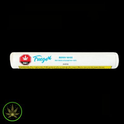 Berry Nice, Fuego (3x0.5g) Distillate Infused Pre-Rolls