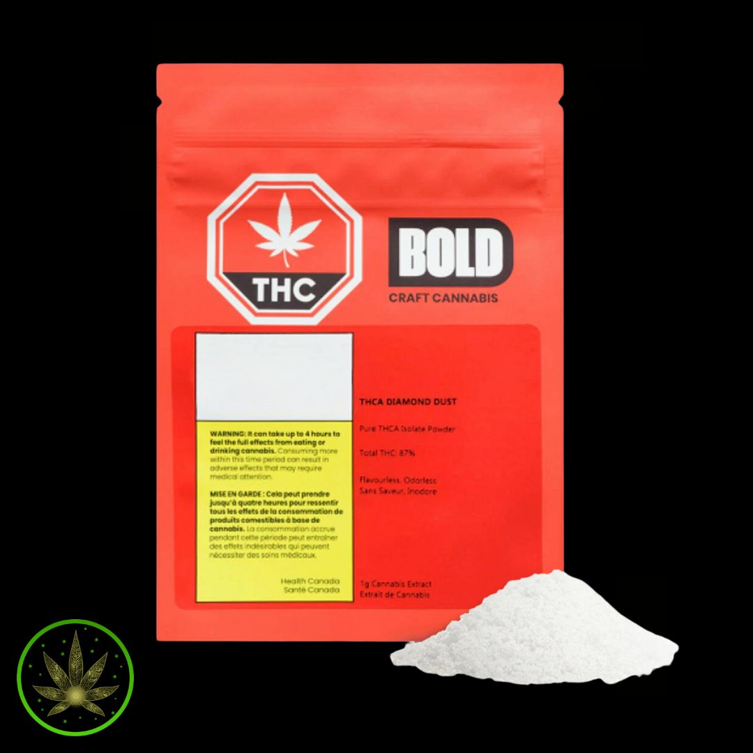 Diamond Dust THCa Isolate, BOLD (1g) Isolate