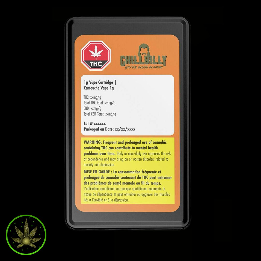 Gator Blood Blammo, Chillbilly (1g) PVC