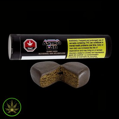 Gummy Hash Old School Solventless, Astro Labs (2g) Hash