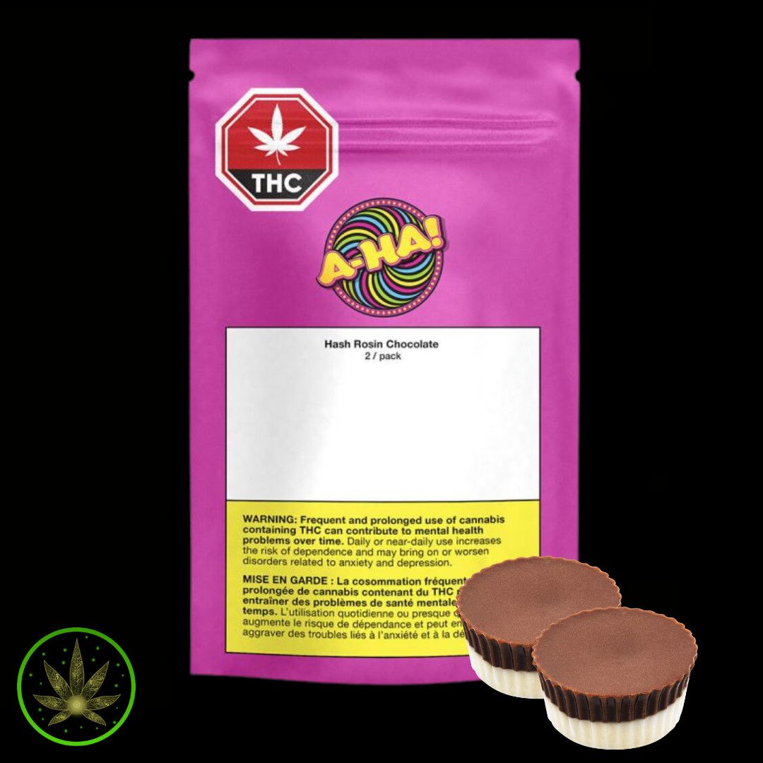 Hash Rosin, A-Ha! (2x10g) Chocolate Cups