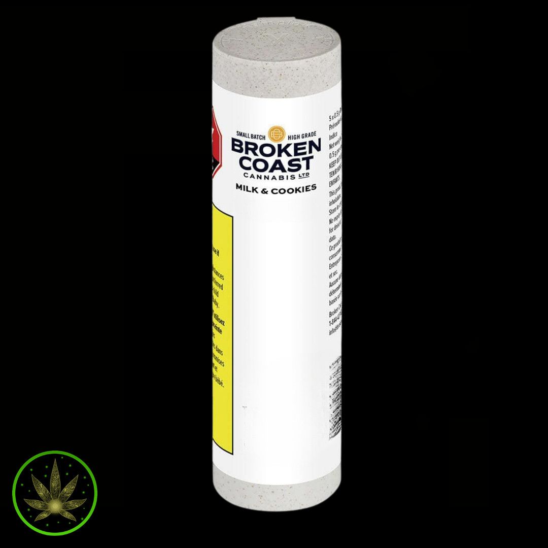 Milk &amp; Cookies, Broken Coast (3x0.5g) Pre-Rolls