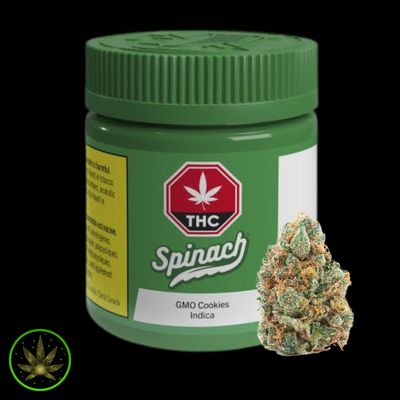 GMO Cookies, Spinach (3.5g) Dried Flower