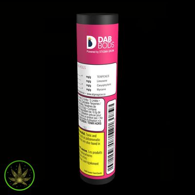 Hawaiian Plushers 60's+, Dab Bods (3x0.5g) Dbl Infused Pre-Rolls