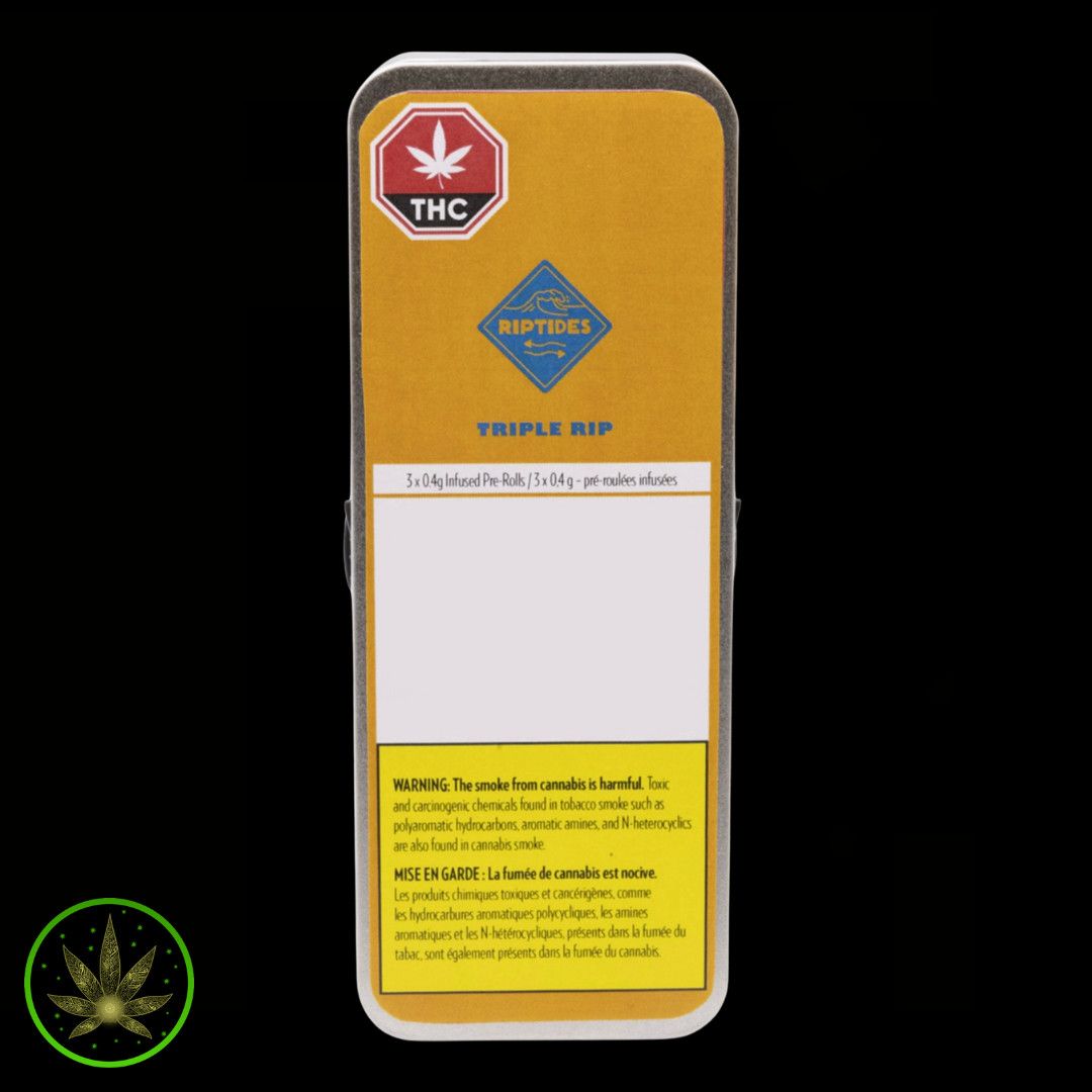 Triple Rip Combo Pack, Riptides (3x0.4g) Infused Pre-Rolls