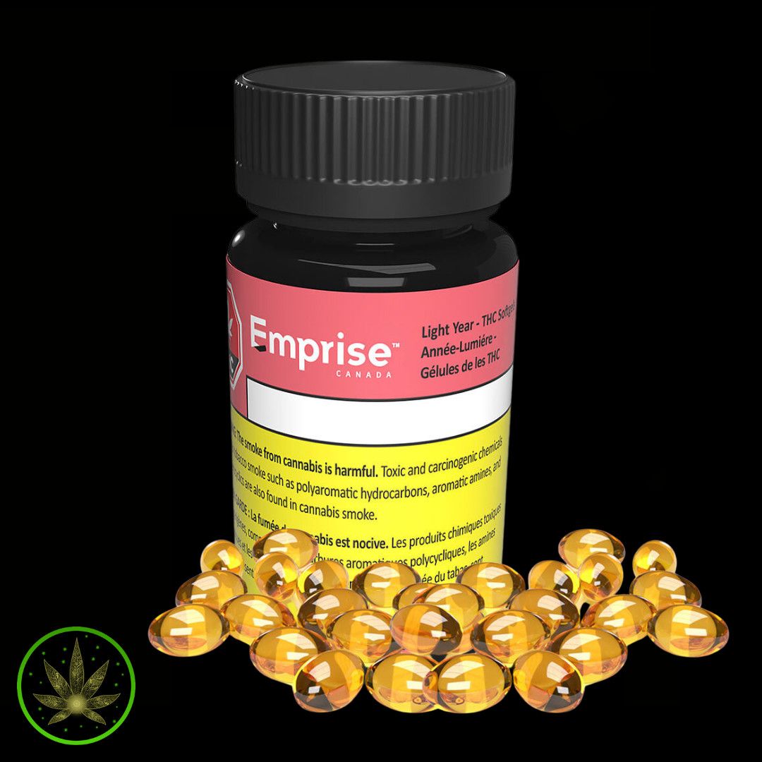 Light Year 10 THC, Emprise Canada (30/pk) Softgels
