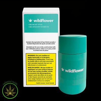 CBD Relief Stick, Wildflower (205mg) Balm