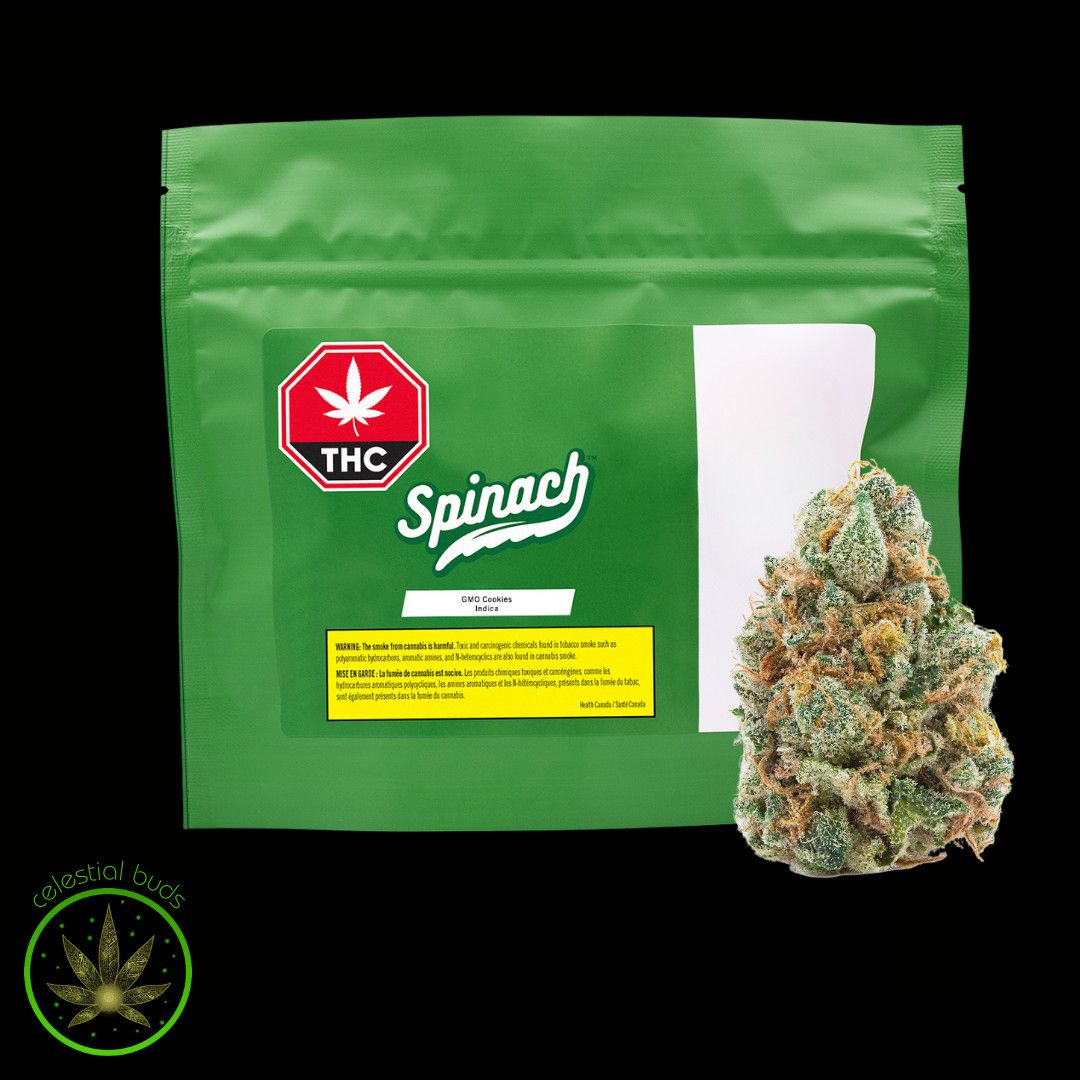 GMO Cookies, Spinach (14g) Dried Flower