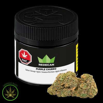 Purple Churro, Redecan (3.5g) Dried Flower