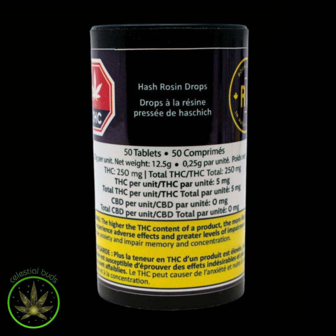 Hash Rosin Drops (Strawberry Cough), Weed Me (50 /pc) Tablets