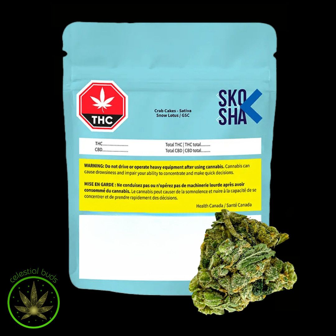 Crab Cakes, SKOSHA (7g) Dried Flower
