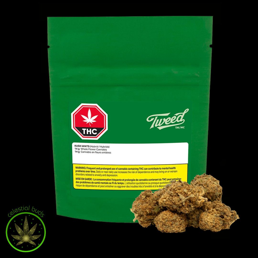 Kush Mints, Tweed (14g) Dried Flower