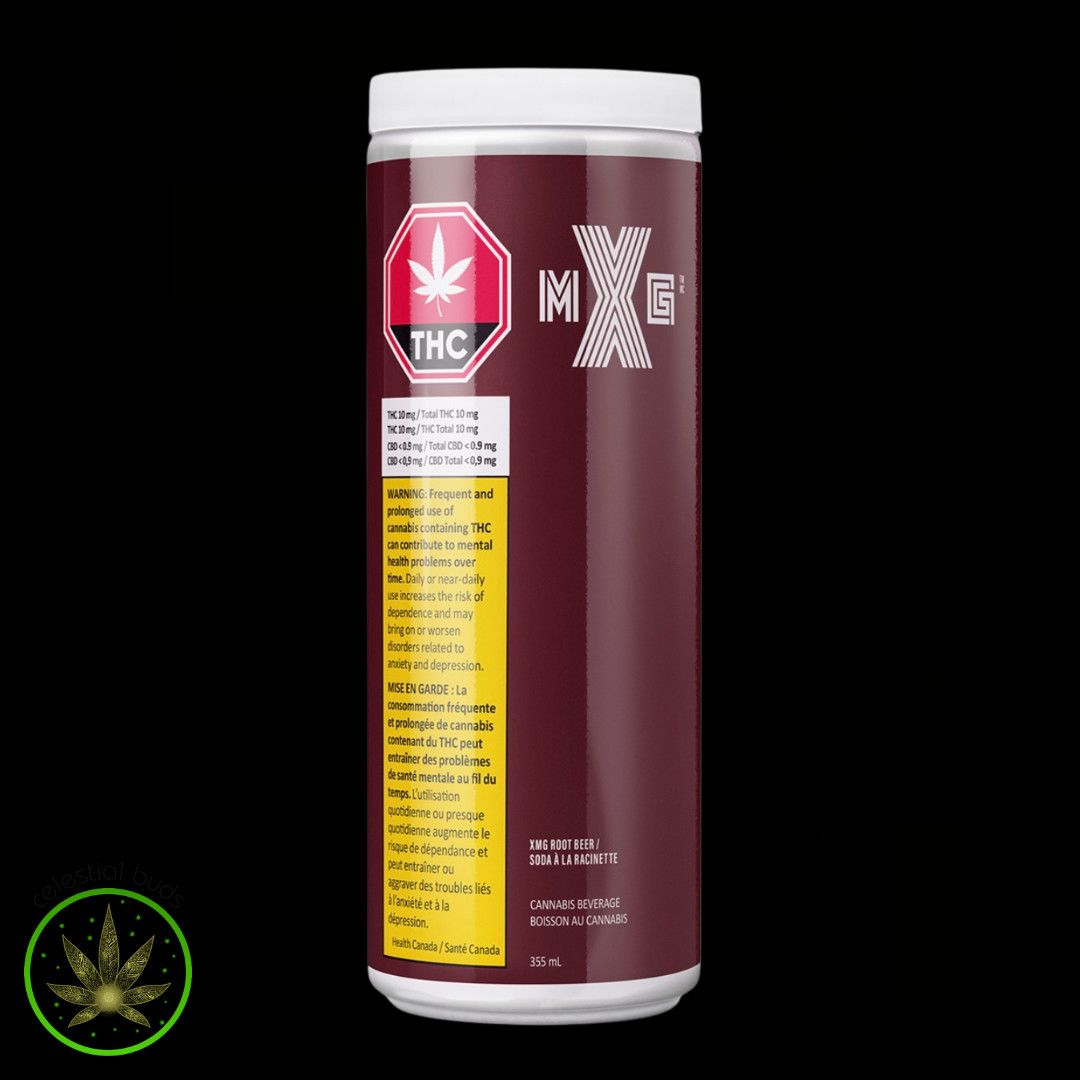 Root Beer, XMG (355ml) Soda Beverage