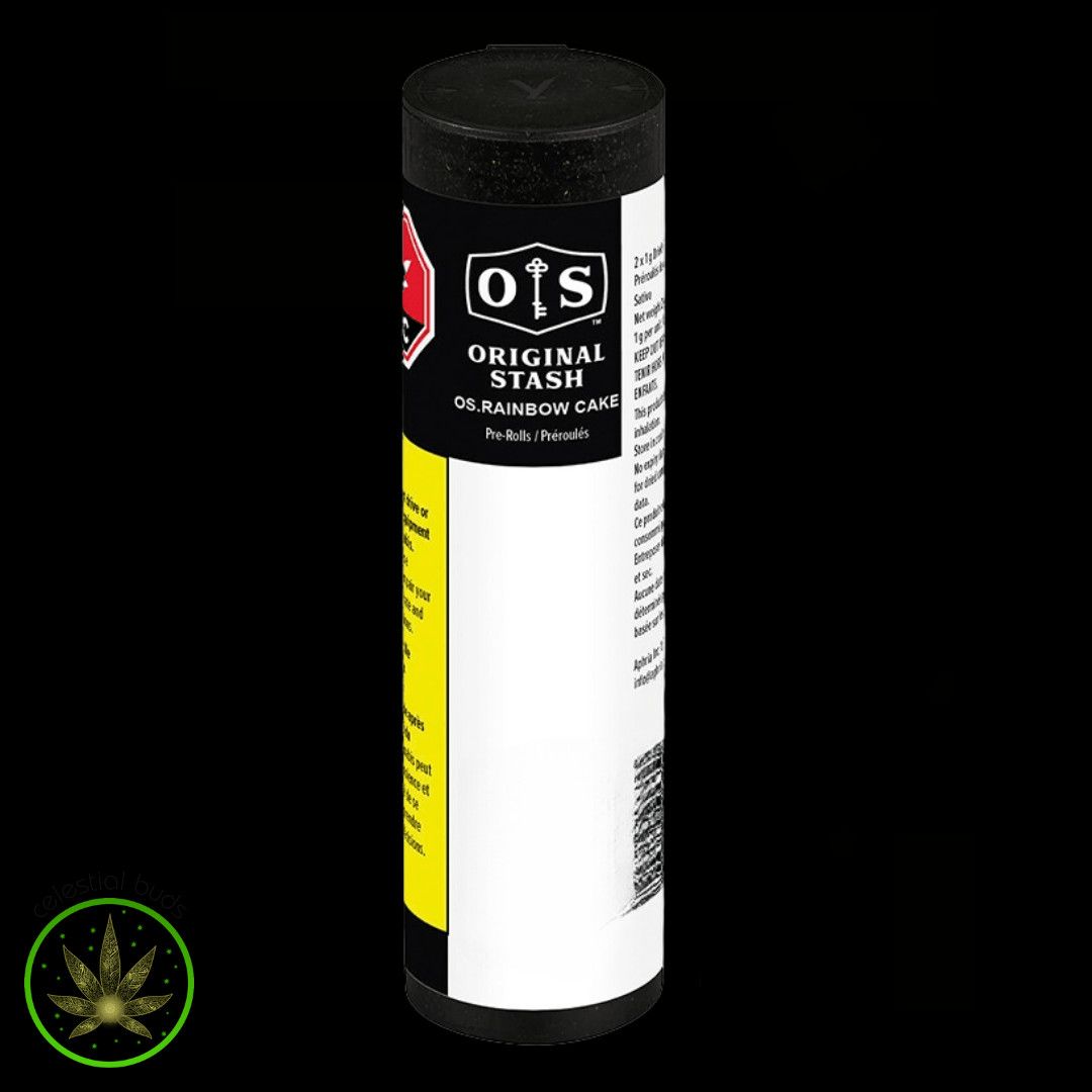 OS Rainbow Cake, Original Stash (2x1g) Pre-Rolls