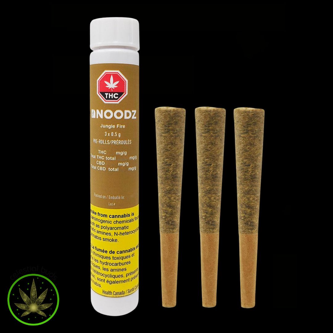 Jungle Fire, NOODZ (3x0.5g) Pre-Rolls
