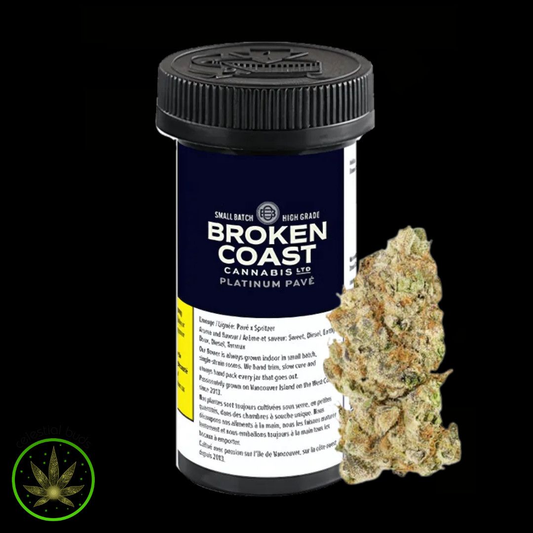 Platinum Pave, Broken Coast (3.5g) Dried Flower