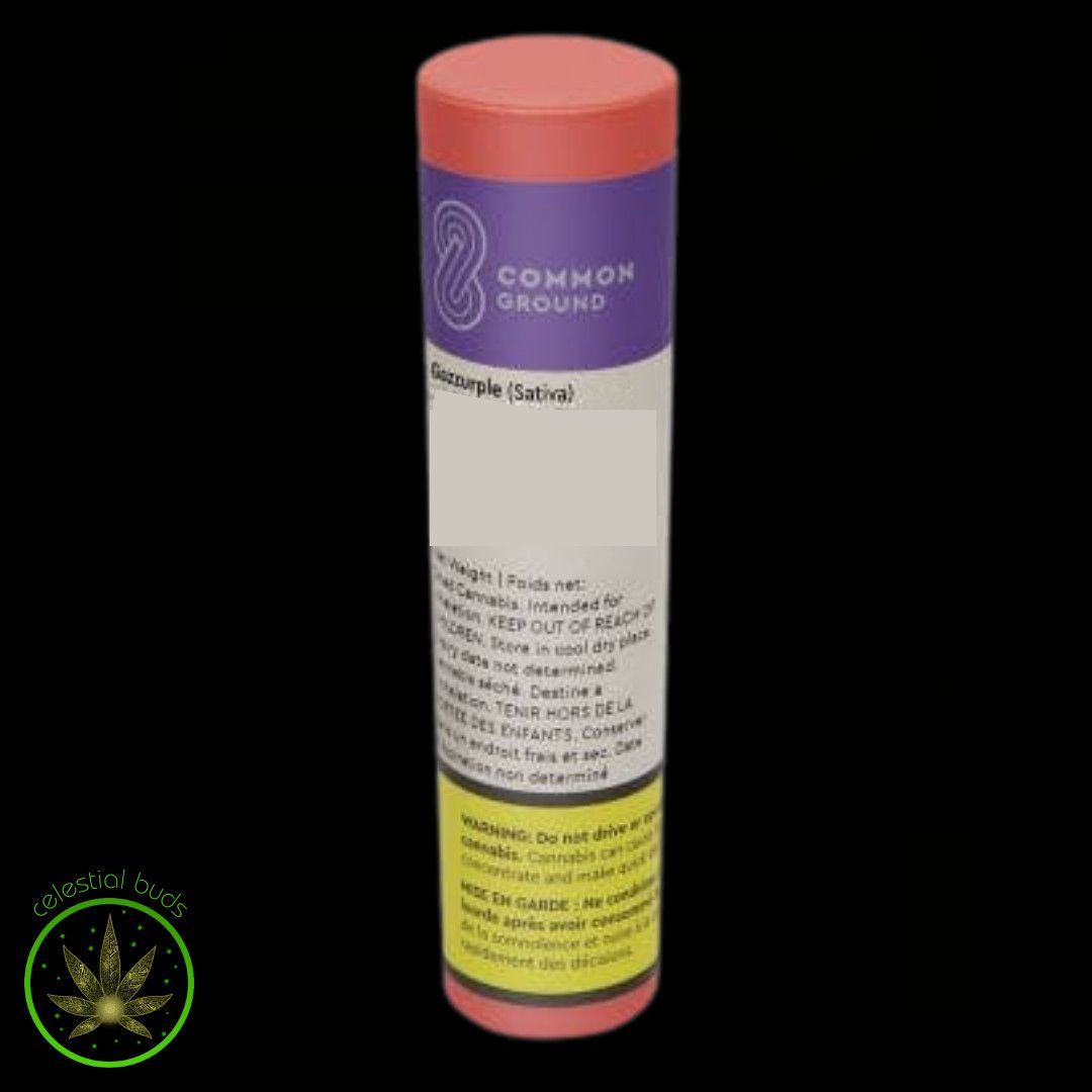 Gazzurple Slims, Common Ground (10x0.35g) Pre-Rolls