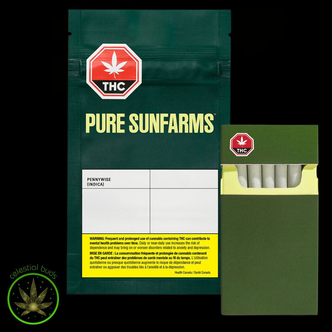 Pennywise, Pure Sunfarms (10x0.35g) Pre-Rolls