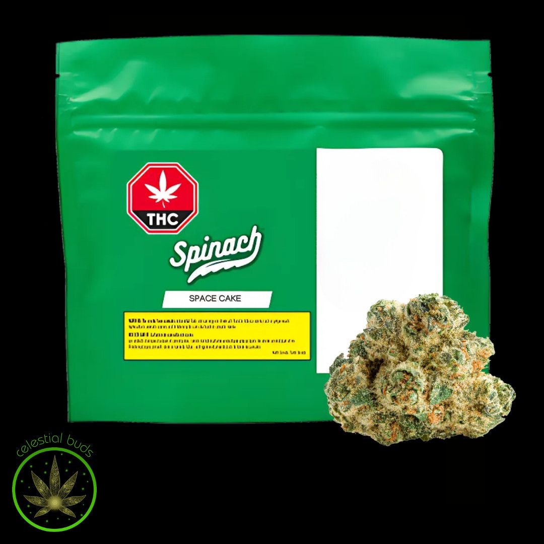 Space Cake, Spinach (7g) Dried Flower