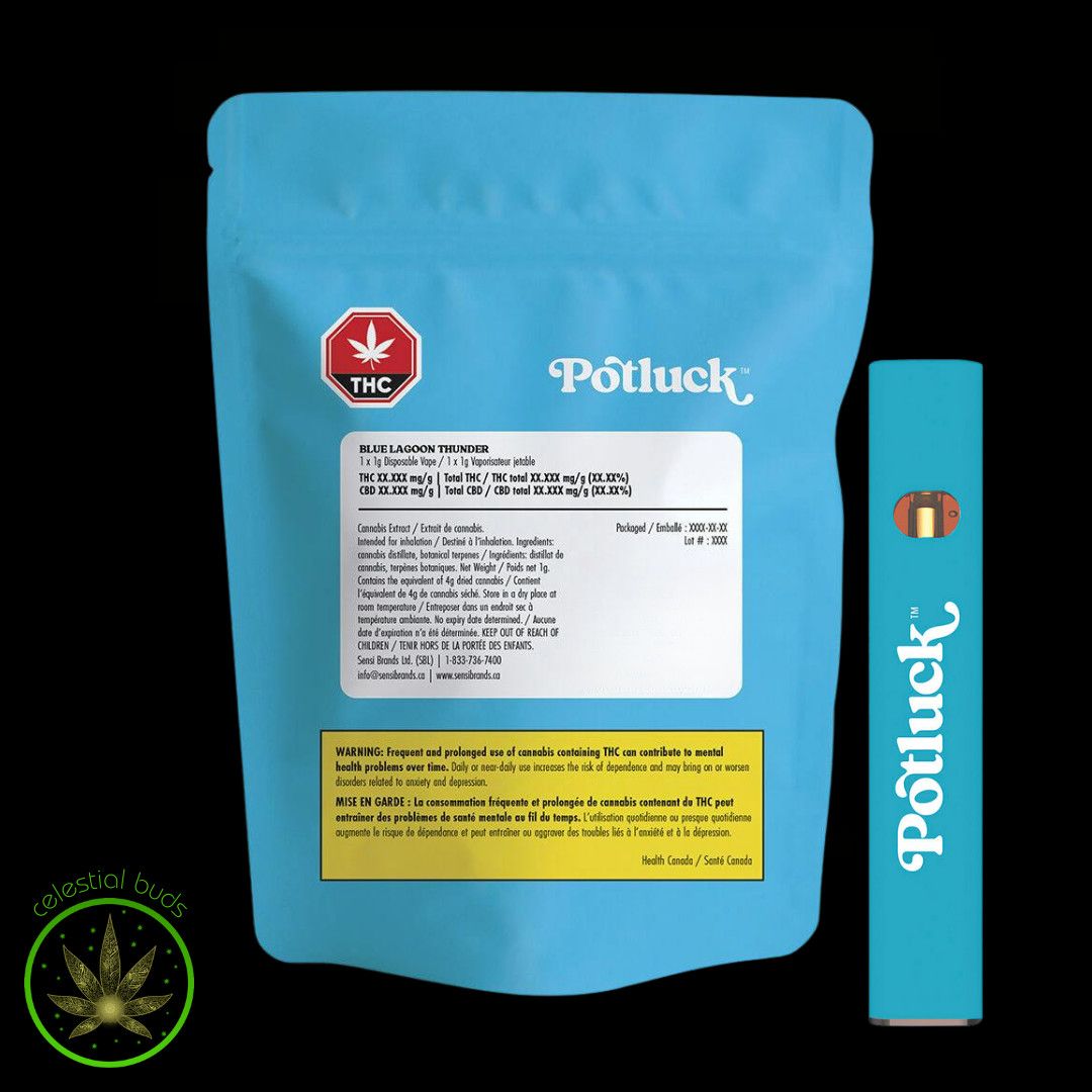 Blue Lagoon Thunder, Potluck (1g) DVP