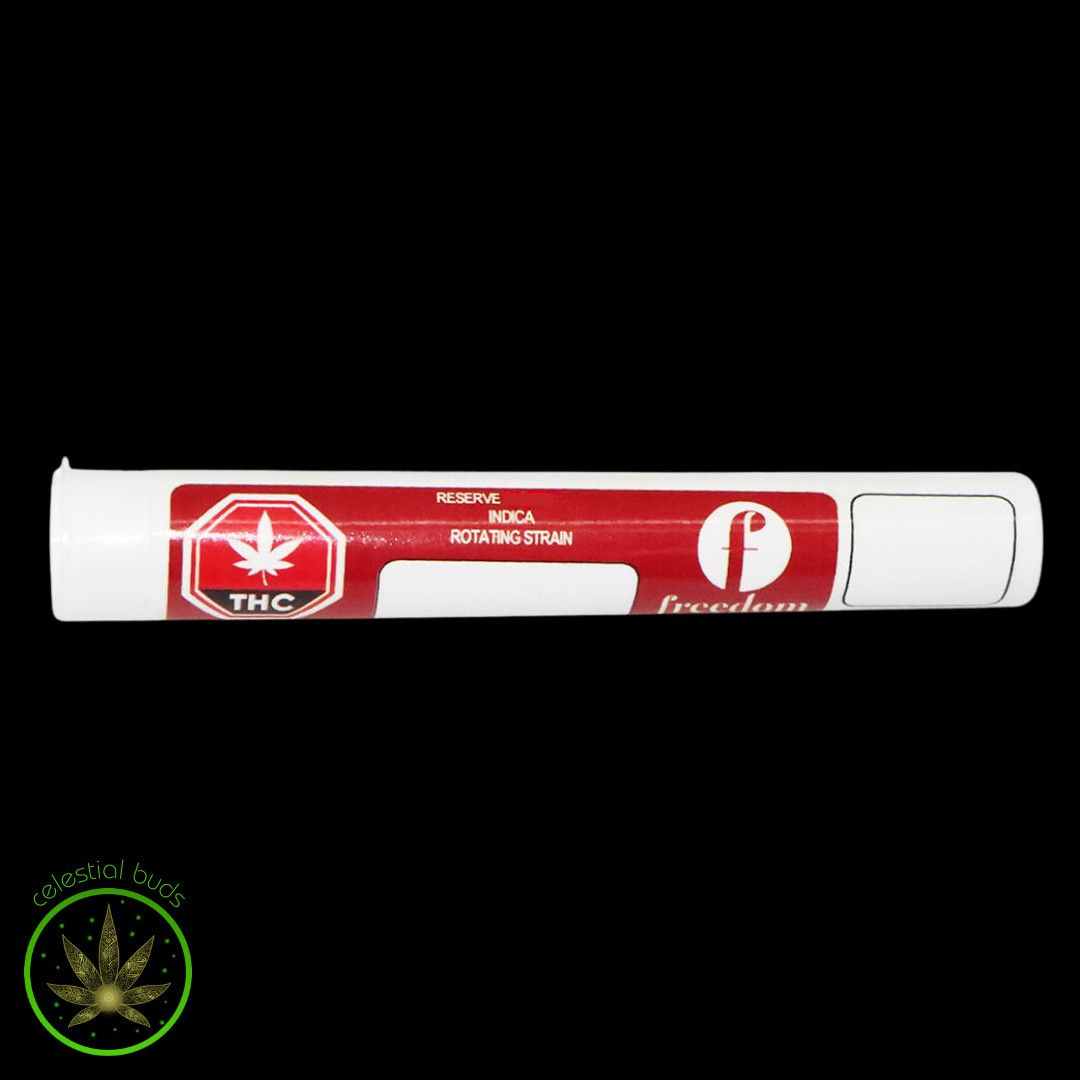 Reserve Indica, Freedom Cannabis (1x1g) Pre-Roll
