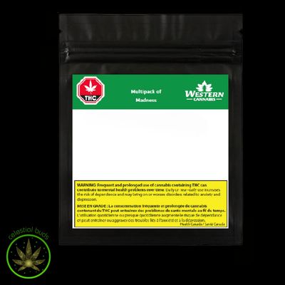 Multipack of Madness, Western Cannabis (2x0.6g) Shatter Infused Pre-Rolls