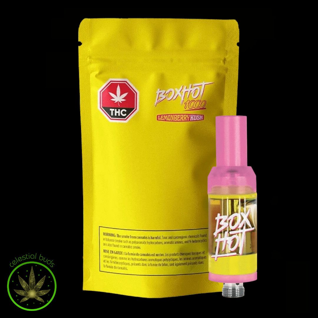 Lemonberry Kush, BOXHOT (1.2g) PVC