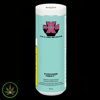 Paradise Treat (THC/CBG), XMG+  (355ml) Soda Beverage