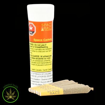 Space Cadets (Rotating), SPACE RACE CANNABIS (6x0.4g) Pre-Rolls