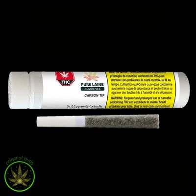 Smoothies Sativa Carbon Tip, Pure Laine (5x0.5g) Pre-Rolls