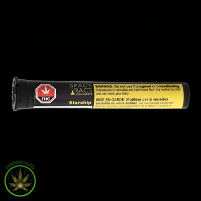 Starship (Rotating), SPACE RACE CANNABIS (1x1g) Pre-Roll