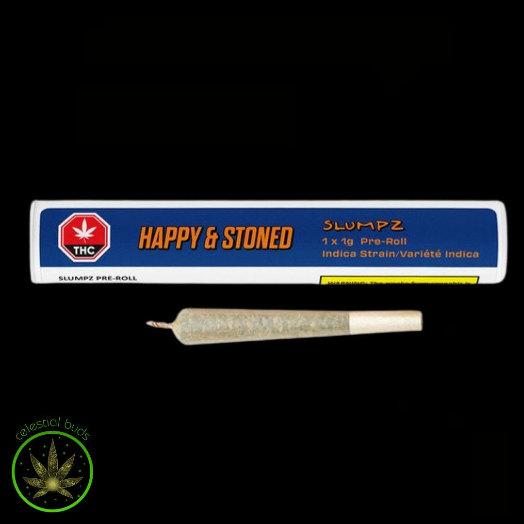 Slumpz, Happy &amp; Stoned (1x1g) Pre-Roll