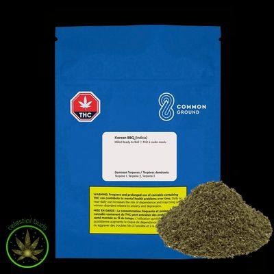 Korean BBQ Milled Ready-to-Roll, Common Ground (7g) Milled Flower