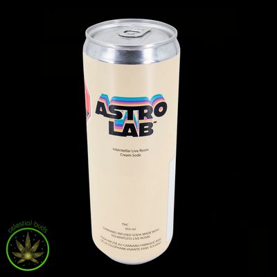 Interstellar Live Rosin Cream Soda 10mg THC, Astrolab (355ml) Soda