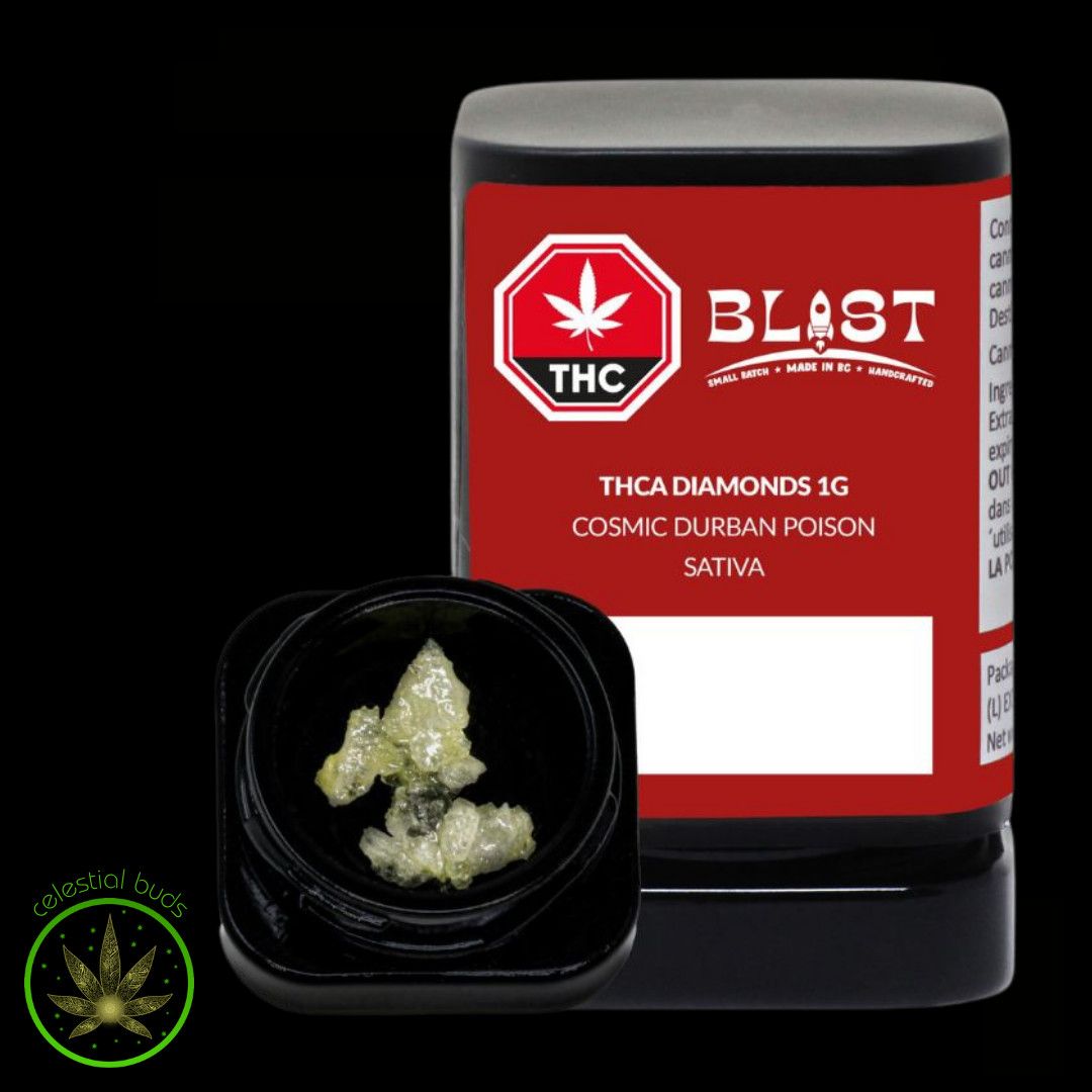 Cosmic Durban Poison, BLAST (1g) Terp Diamonds