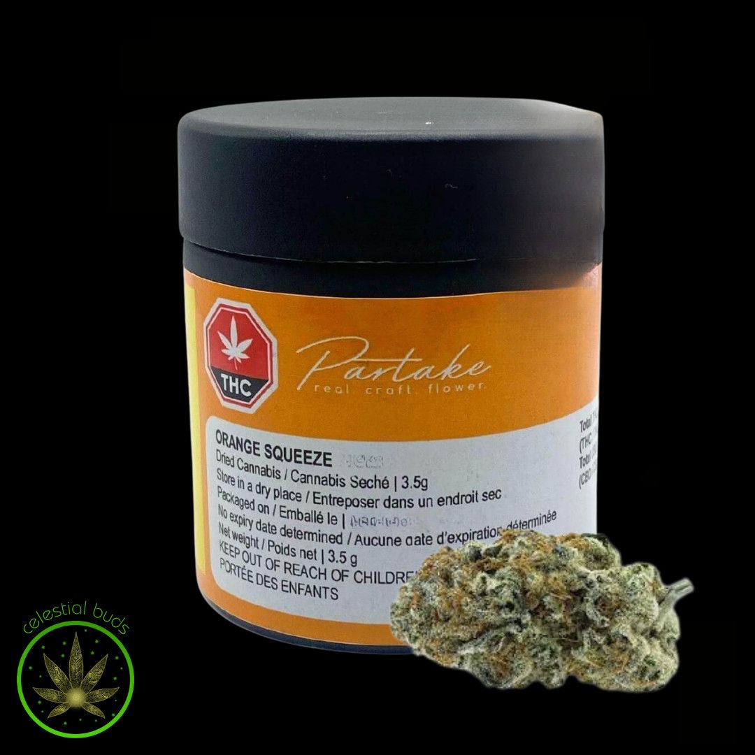 Orange Squeeze, Partake (3.5g) Dried Flower