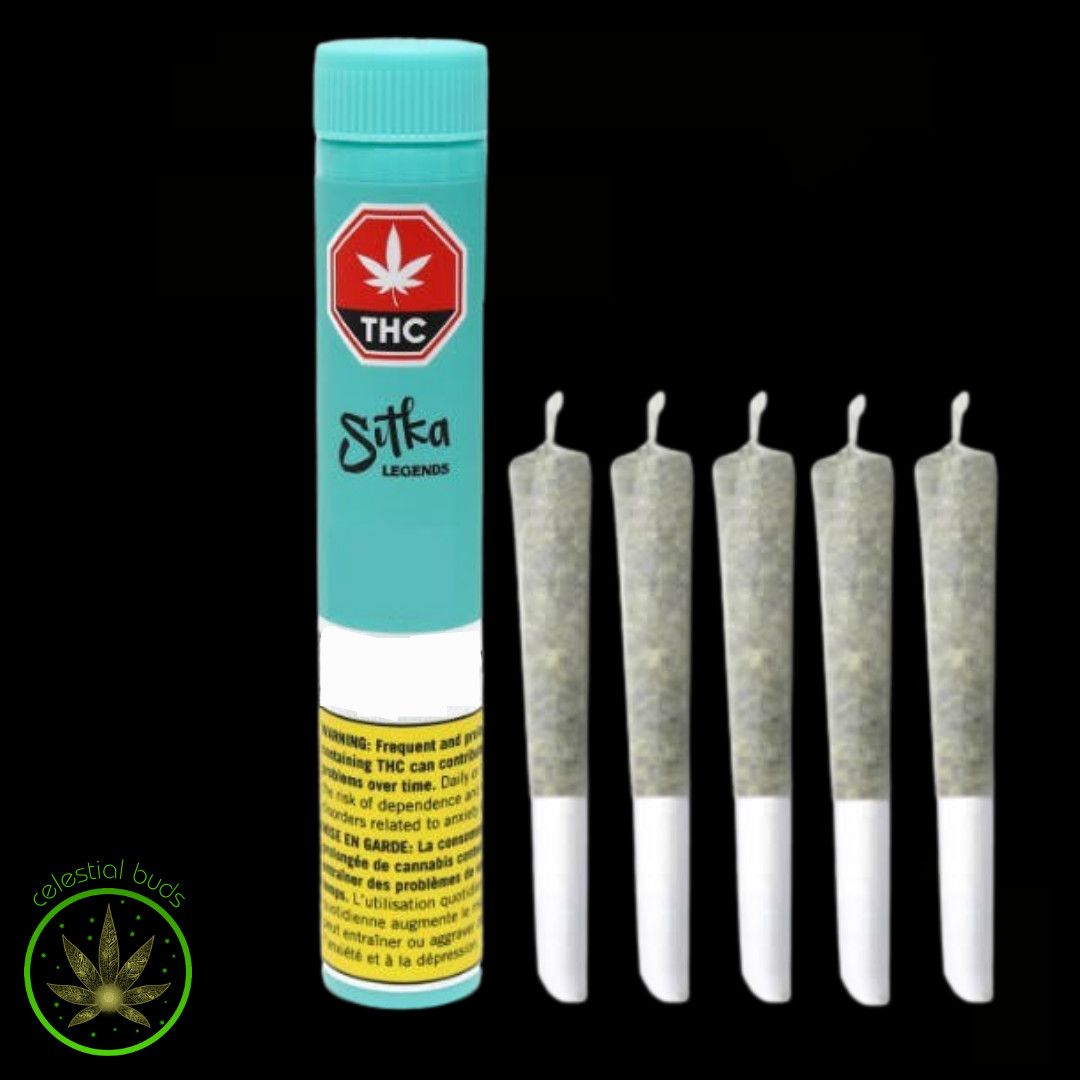 Cherry Chatter, Sitka Legends (5x0.5g) Pre-Rolls