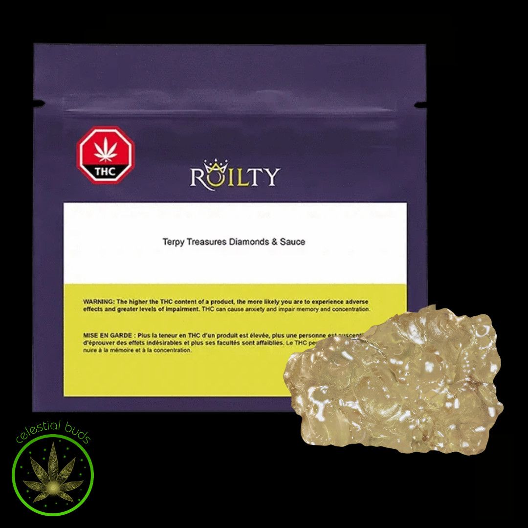 Terpy Treasure, Roilty (1g) Diamonds &amp; Sauce