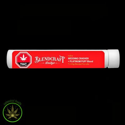 Wedding Crasher x Platinum Puff, Blendcraft Daily's (7x0.5g) Pre-Rolls